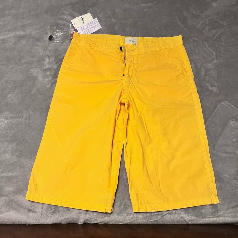 Yellow Men's Shorts